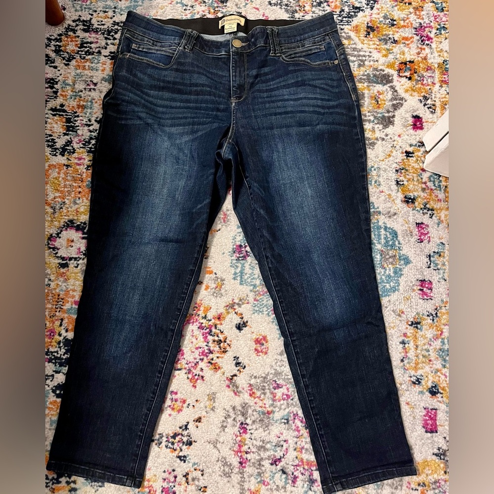 Women's Democracy Dark Blue Jeans, size 20W. In very good condition